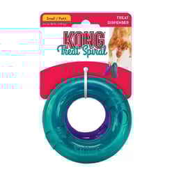 Brinquedo Interativo Kong Treat Spiral Ring - Para Cães Small - 1 Unidade