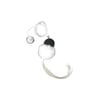 Brinquedo Interativo Mabuu Pompom Branca Para Gatos