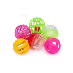 Brinquedo Interativo Napi - Kit 6 Bolas Com Guizo Para Gatos