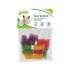 Brinquedo Interativo Pawise Play Chew Para Roedores - Tamanho P