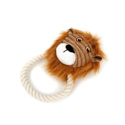 Brinquedo Interativo Spike Leão Corda Para Cachorros