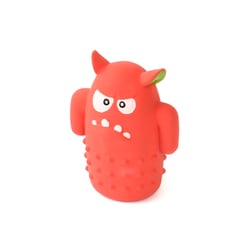 Brinquedo Interativo Spike Monstro Vermelho Para Cachorros - Látex