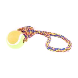 Brinquedo Interativo The Pets Corda Com Bola Para Cães - 1 Unidade