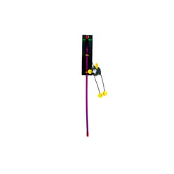 Brinquedo Interativo Varinha Ratinho Roxo Para Gatos
