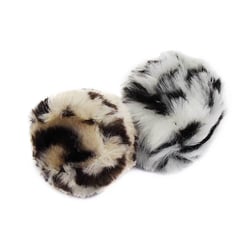 Brinquedo Interativo Western Bola De Pelúcia Para Gatos - 2 Unidades