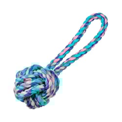 Brinquedo Jambo Bola De Corda Com Alça Para Cães Médios - 1 Unidade