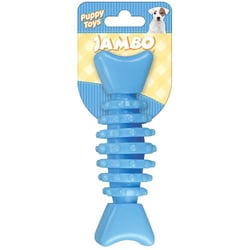 Brinquedo Jambo Ossinho Baby Dent Azul Para Cães