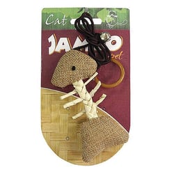Brinquedo Jambo Peixe Natural Para Gatos - 1 Unidade