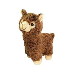 Brinquedo Jambo Pelúcia Lhama Marrom Para Cães - 1 Unidade