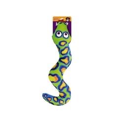 Brinquedo Jambo Pelúcia Serpente Verde Para Cães - 1 Unidade