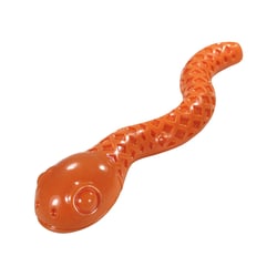 Brinquedo Jambo Sound Cobra Laranja Para Cães - 1 Unidade