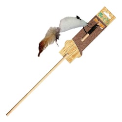 Brinquedo Jambo Vara Rato Natural Para Gatos - 1 Unidade