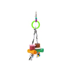 Brinquedo Kakatoo Bica Pedra Pêndulo - Pássaros - Tamanho G
