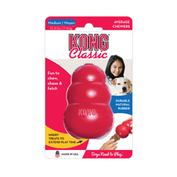 Brinquedo Kong Clássico Tamanho M Para Cachorros