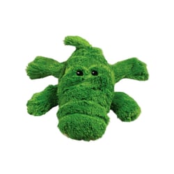 Brinquedo Kong Cozie Ali Alligator Para Cães Verde - 1 Unidade - Tamanho P