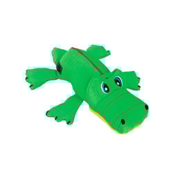 Brinquedo Kong Cozie Ultra Ana Alligator Verde Para Cães - 1 Unidade - Tamanho M