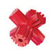 Brinquedo Kong Jump'N Jack Vermelho Para Cachorros