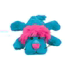 Brinquedo Kong Para Cães Cozie King Lion Médio Azul E Pink