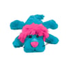 Brinquedo Kong Para Cães Cozie King Lion Médio Azul E Pink