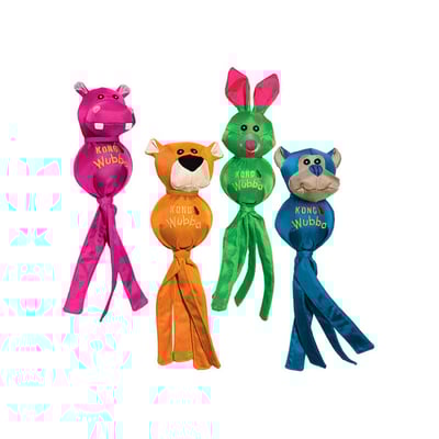 Brinquedo Kong Wubba Balistic Friend Para Cães - Cores Sortidas - 1 Unidade - Tamanho P