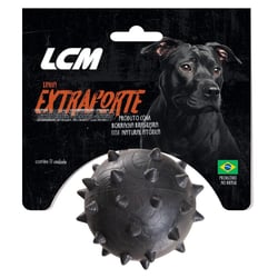 Brinquedo Lcm Bola Maciça De Borracha Com Cravo Para Cães P - 1 Unidade