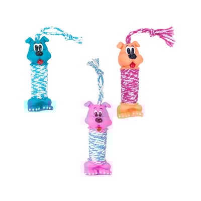 Brinquedo Lcm Com Corda Para Cães - 1 Unidade