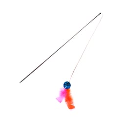 Brinquedo Lcm Varinha Cat Fishing Antena Retratil Para Gatos