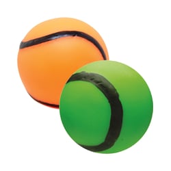 Brinquedo Lcm Vinil Bolinha Baseball Para Cães - Cores Sortidas - 1 Unidade
