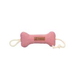 Brinquedo Mabuu Osso Com Corda - Rosa - Tamanho P