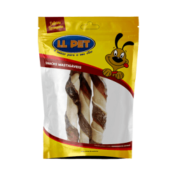 Brinquedo Mastigável Twister Ll Pet - 3 Unidades Para Cachorros