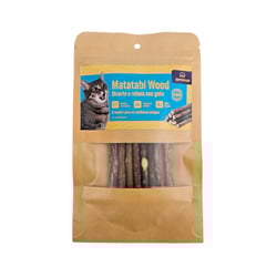Brinquedo Matatabi Wood Amicus Para Gatos - 12 Unidades