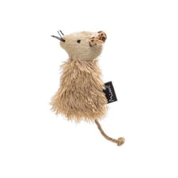Brinquedo Mimo Ratinho Bege Com Catnip Para Gatos - 1 Unidade