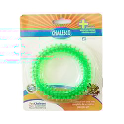 Brinquedo Mordedor Argola Verde Chalesco - 1 Unidade