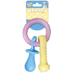 Brinquedo Mordedor Baby Chupeta Jambo Para Cães - 1 Unidade