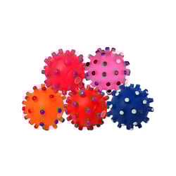Brinquedo Mordedor Bola Pino 7Cm Para Cães - Cores Sortidas