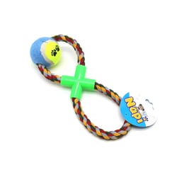Brinquedo Mordedor Corda Com Bola Napi - 1 Unidade