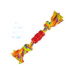 Brinquedo Mordedor Corda Rubber Bone Para Cães - 1 Unidade