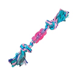 Brinquedo Mordedor Corda Rubber Bone Pastel Jambo Para Cães - 1 Unidade