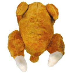 Brinquedo Mordedor De Pelúcia Jambo Frango Assado Para Cães - 1 Unidade