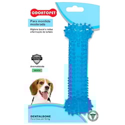 Brinquedo Mordedor Dentalbone Caes Ate 15Kg Azul Odontopet