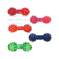 Brinquedo Mordedor Halteres Napi Para Cães - 12Cm - Cores Sortidas - 1 Unidade