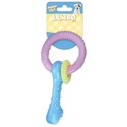 Brinquedo Mordedor Jambo Baby Bone Argola - 1 Unidade