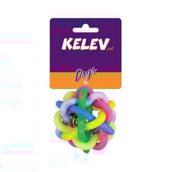 Brinquedo Mordedor Jambo Kelev Multi Color Para Cães - 1 Unidade