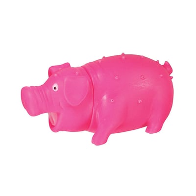 Brinquedo Mordedor Jambo Kelev Porco Rosa Para Cães - 1 Unidade