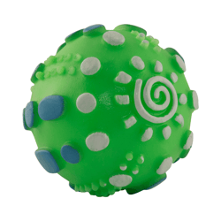 Brinquedo Mordedor Napi Bola Cravo Com Apito Para Cães - 1 Unidade