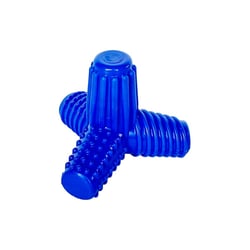 Brinquedo Mordedor Nylon Azul Pet Games Para Cães Tam. Pp - 1 Unidade - Tamanho PP