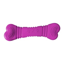 Brinquedo Mordedor Osso Furacãobone Rosa Para Cães - 1 Unidade - Tamanho P