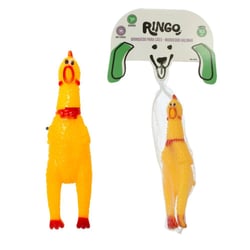 Brinquedo Mordedor Para Cachorro Galinha 16,5Cm
