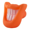 Brinquedo Mordedor Pet Sorriso 8Cm Para Cães E Gatos