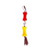 Brinquedo Mordedor Petgrows Ossinho Com Corda - 1 Unidade Para Cachorros